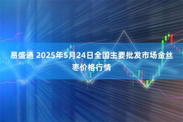易盛通 2025年5月24日全国主要批发市场金丝枣价格行情